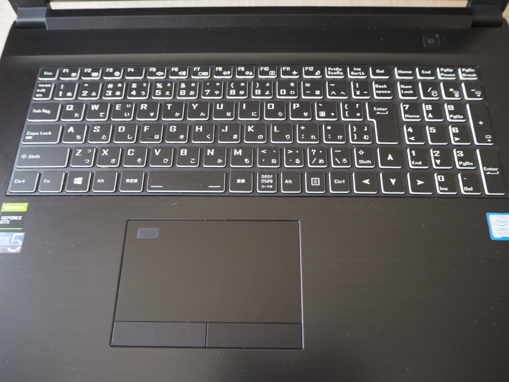 キーボード：m-Book W890XN-M2SH2