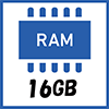 メモリ 16GB
