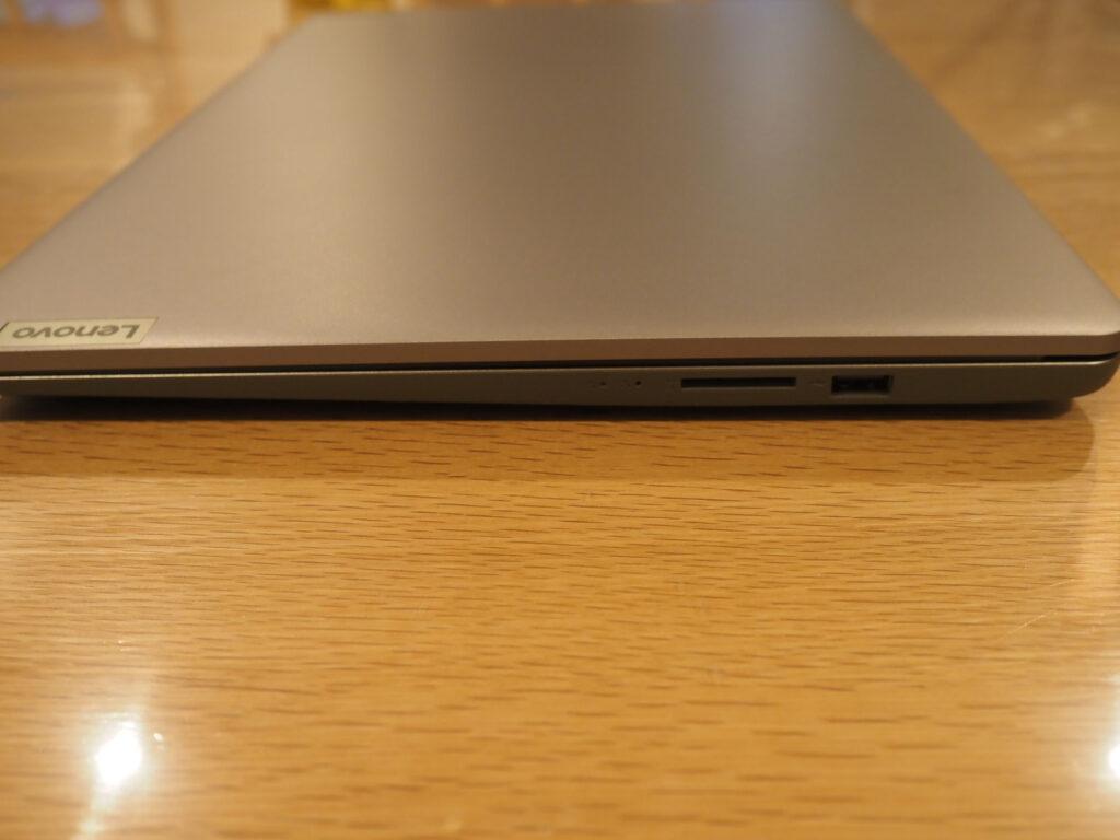 本体右側：Lenovo IdeaPad Slim 360（17）（82KV007TJP）